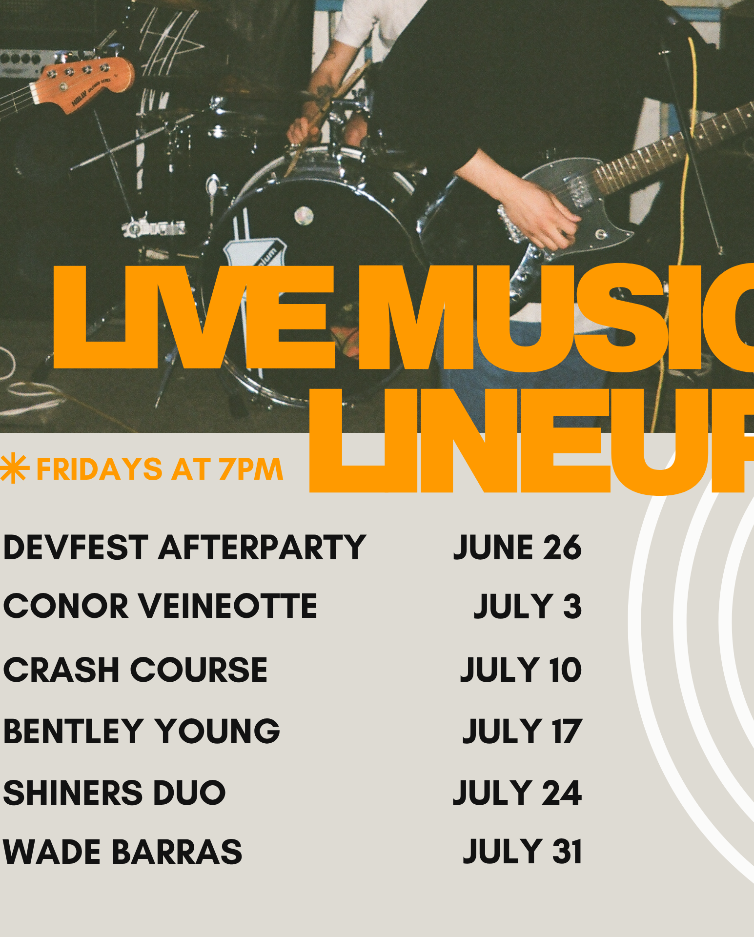 Jet Set Live Music web