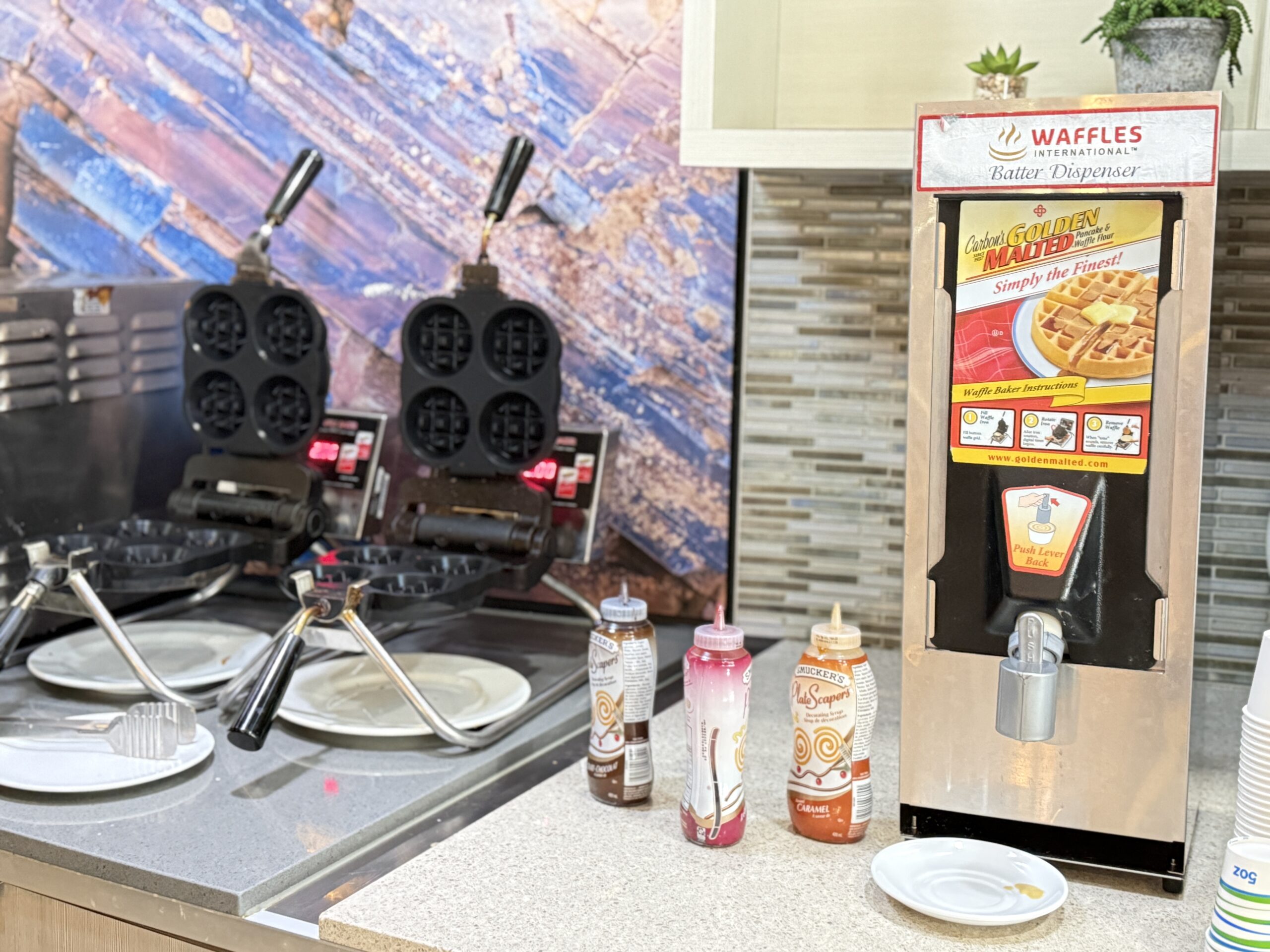 Waffle Bar at Sunday Brunch Club